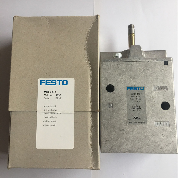 MFH-3-1/2現(xiàn)貨德國(guó)費(fèi)斯托電磁閥FESTO